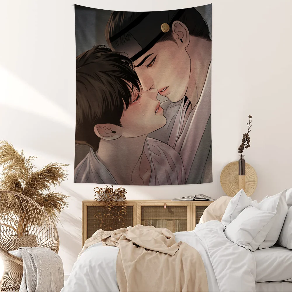 Comic P-Painter Of The N-Night Hanging Bohemian Tapestry Tarot Hippie Wall Rugs Dorm Home Decor