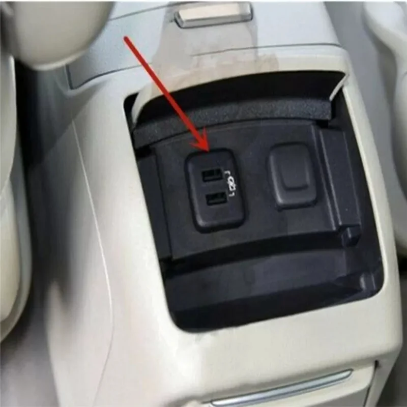 Фото Адаптер разъема порта Aux/USB центральной консоли автомобиля 13539082, 13598459 для GM Regal Enclave Acadia XT5 №1