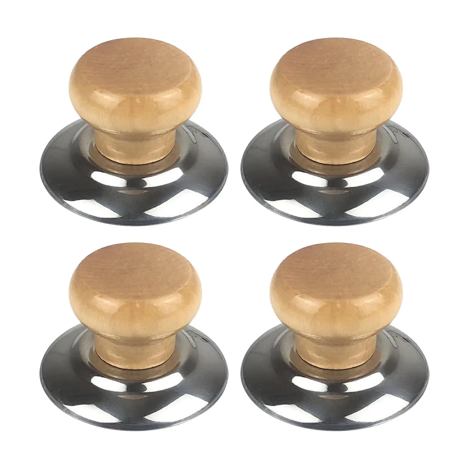 

Lid Handle 4Pcs Holding Knob Cooker Pot Caps for Kitchen Saucepan Lids