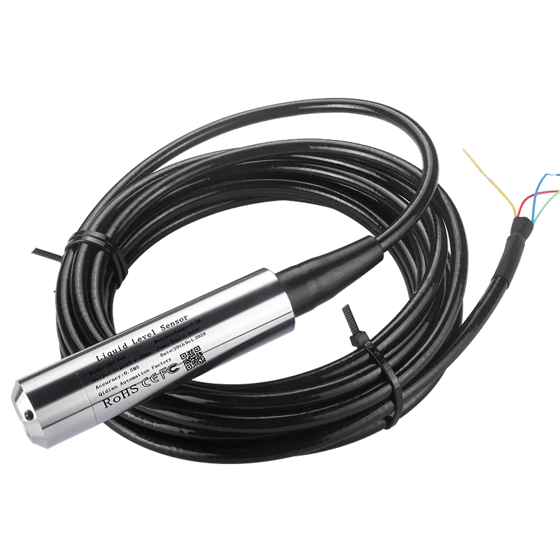 

Tank Water Measuring Probe 5M 6M 7M 10M range 4-20mA RS485 output Hydrostatic Level Sensor signal output liquid level sensor