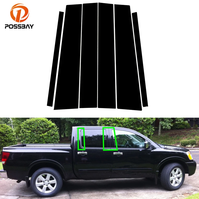 

6 шт., декоративные панели для Nissan Titan 2004-2015