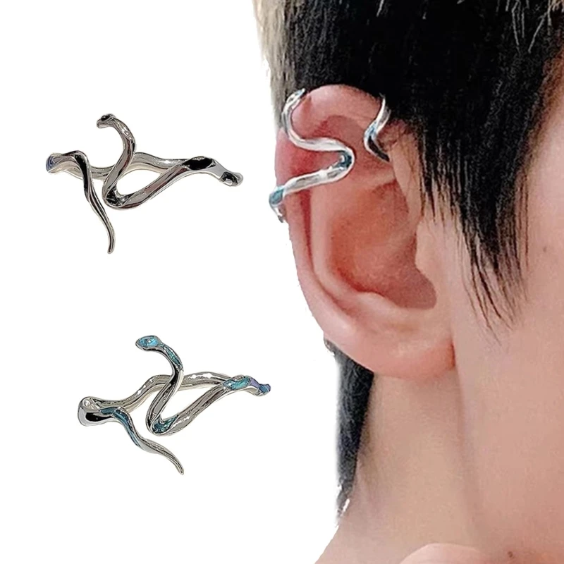 

Exaggerated Animal Earrings Punk Cartilage Alloy Earrings Metal Wrap Earrings