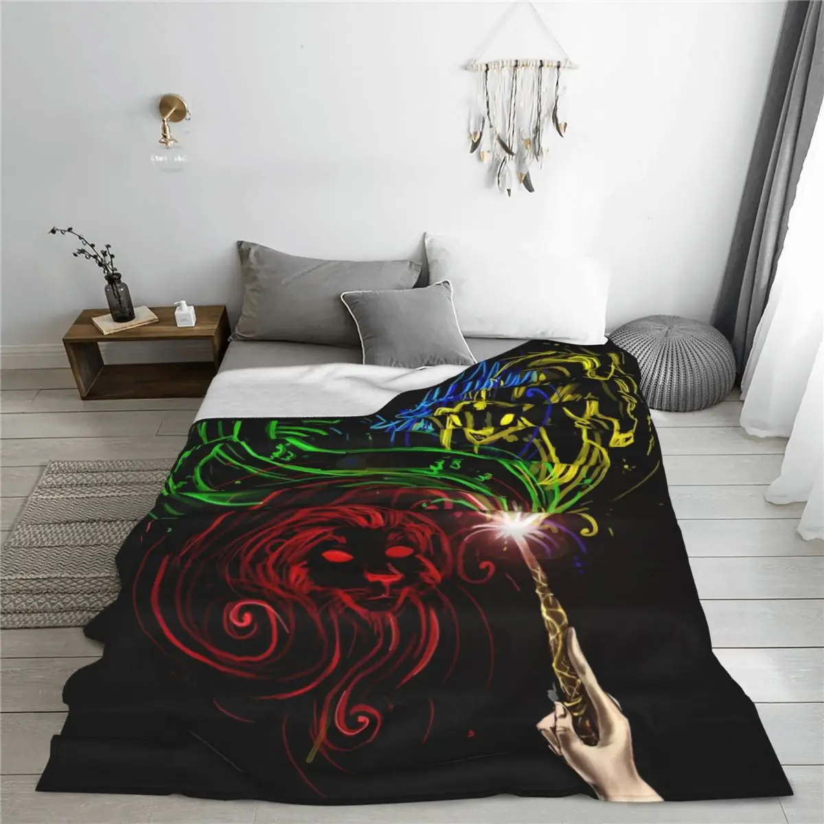 Одеяло из фильма Гаррис P-Potters Magic World дорожное фланелевое одеяло для дивана кресла