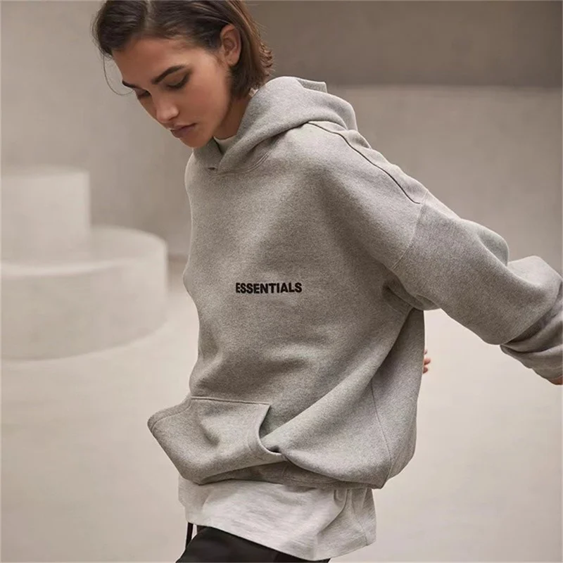 

Essentials Hoodie Season 8 ess Plush Hoodie for Men and Women Couples Hip Hop Casual Loose Travel Hoodie In Autumn and Winter