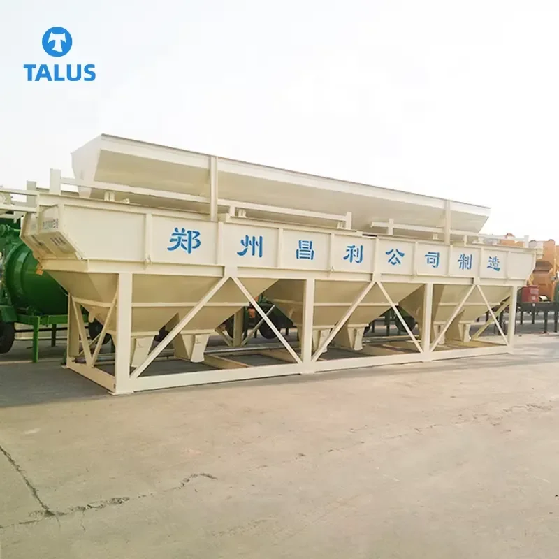 Фото Пневматическая бетоносмесительная установка Talus 800 1200 (2026 г.) для взвешивания и транспортировки заполнителей, с бункером, насосом, двигателем и редуктором №4