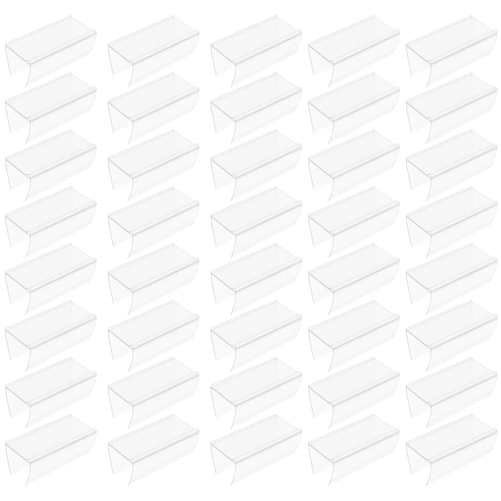 

Holder Tag Sign Label Display Rack Retailclip Stand Transparent Clothing Holders Hangermerchandise Clips