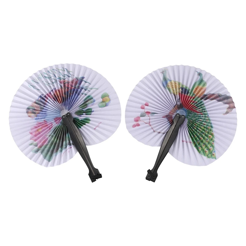 

Акция! 2 шт. бумажные складные китайские восточные цветочные ручные Поклонники свадебный стол исключительного качества