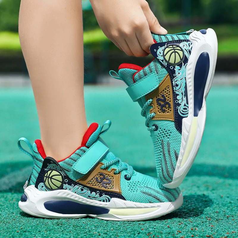 Kids Sneakers Running Shoes 2022 Shoes for Boys New Spring Fashion Breathable Comfort Sport Shoes Mesh Girls Shoes Kids