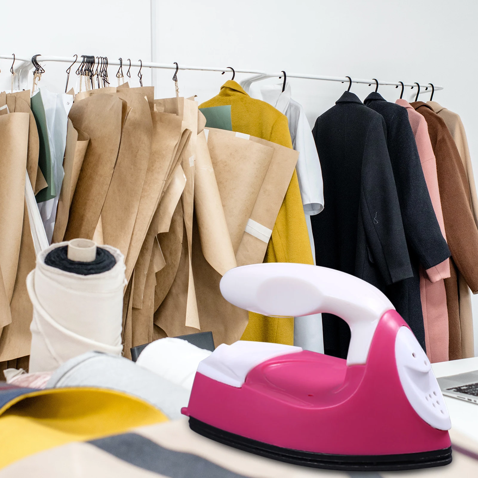 Мини-портативный Ручной Утюг С Противоожоговым Покрытием Для Одежды Портативный