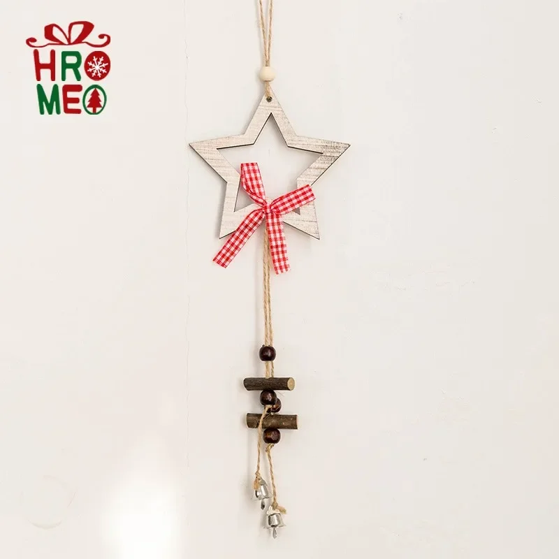 Скандинавские деревянные подвесные колокольчики ins подвеска декоративная дверь