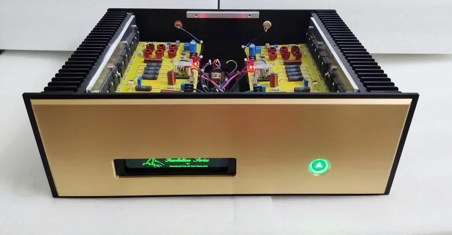 AMXEKR Высокомощный готовый усилитель мощности FM711 HIFI 800 Вт * 2 Ом 500 4 Постступеневой