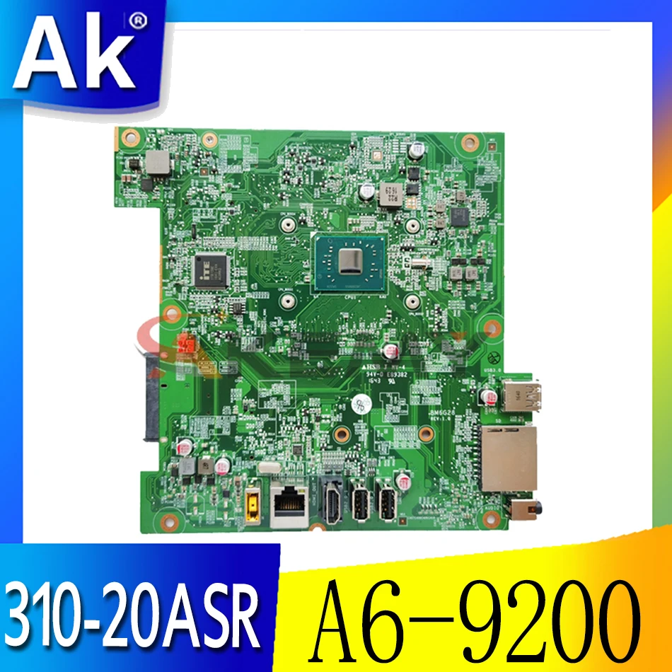 

AIO 310-20ASR CPU A6-9200 системная плата CPU A6-9200 NO DPK FRU 01GJ033