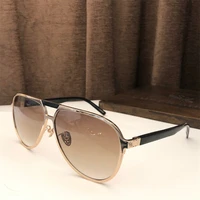 super sung sk909 sunglasses for men women summer style anti ultraviolet retro plate oval frame random box