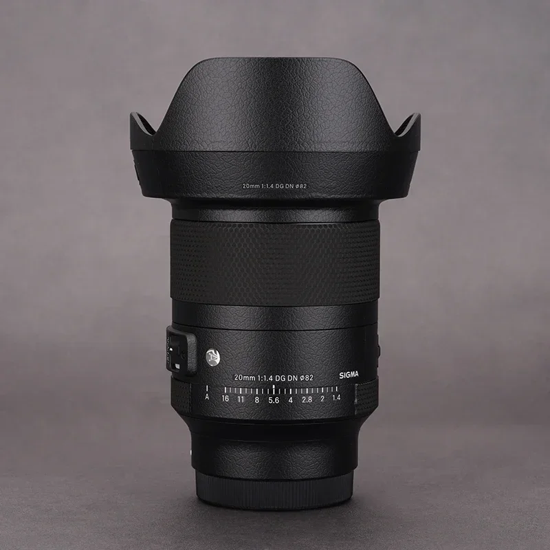 Для Sigma 20 мм F1.4 наклейка виниловая пленка для объектива корпус защитная защитное