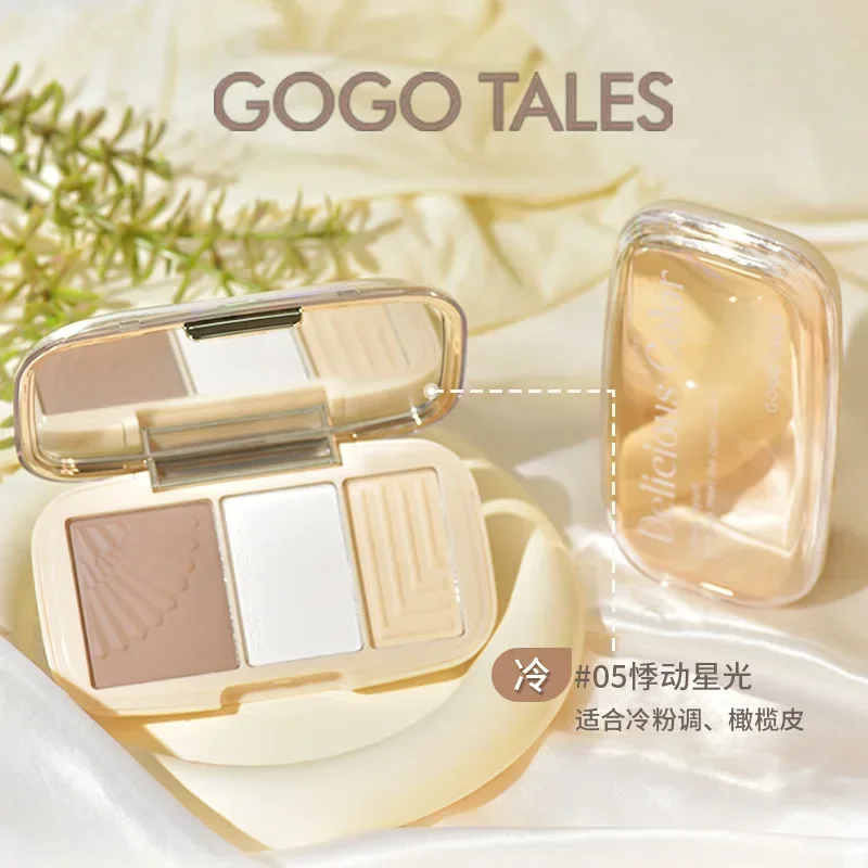 Палитра теней для контуринга натуральная долговечная редкая косметика