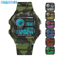 sport watch for men luxury waterproof synoke military digital watches square luminous mens electronic wristwatch relojes hombre