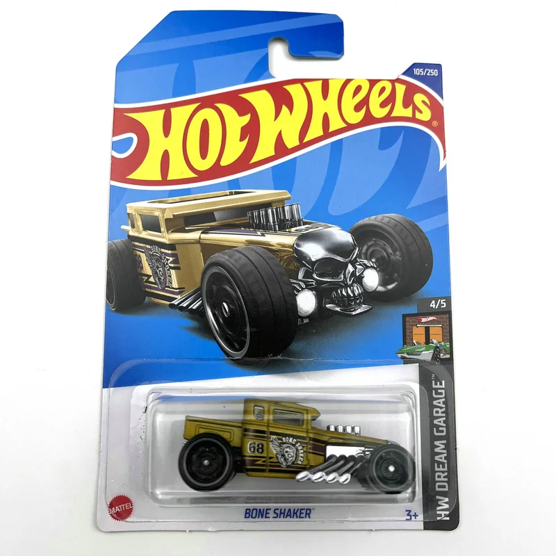 

2022-105 Hot Wheels Cars BONE SHAKER 1/64 Metal Die-cast Model Collection Toy Vehicles