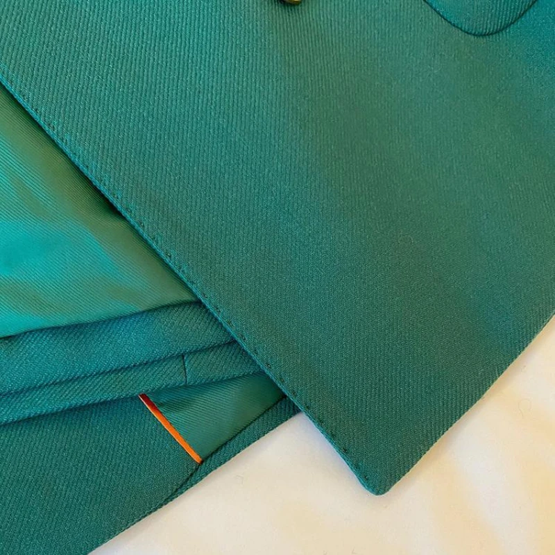 Luxury Long Sleeve Blazer Women Slim Suit Office Ladies Spring Autumn Coat Korean Fashion Jacket Double-breasted Chic Blazers