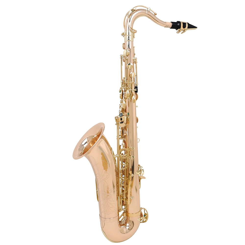 SLADE латунный тенор-саксофон инструмент профессиональный Bb-саксофон с чистящей