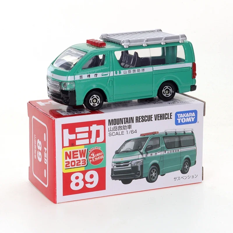 Takara Tomy Tomica No.89 Горный спасательный автомобиль (коробка) Автомобили из сплава