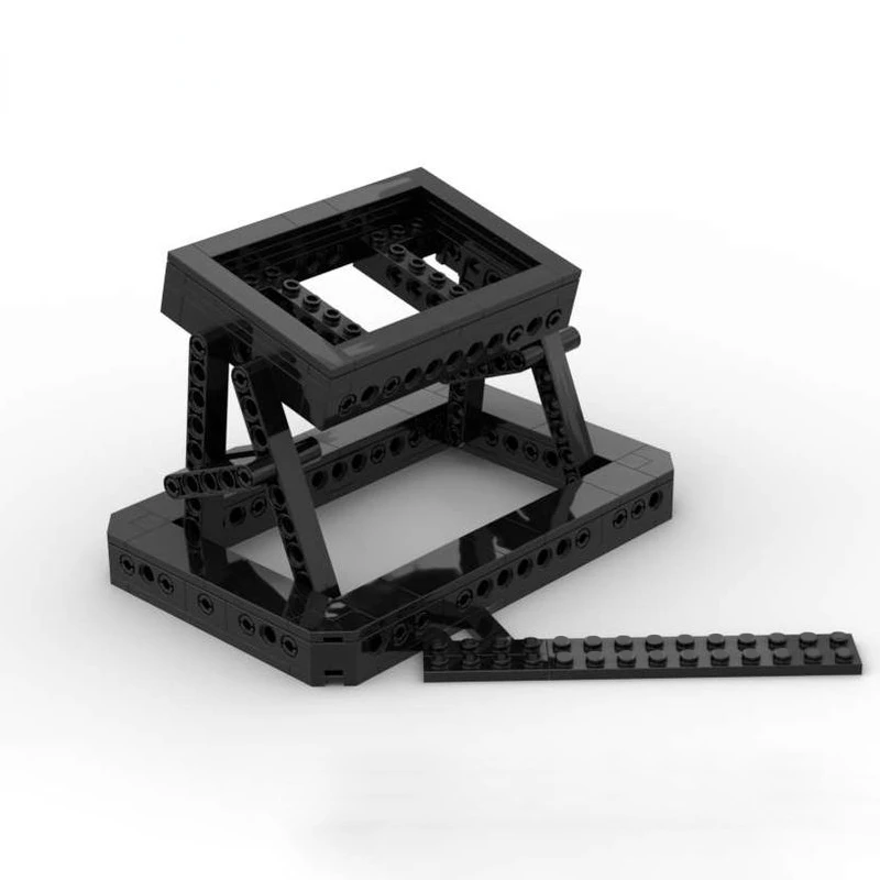 

NEW MOC Display Stand Bricks Set fit for 10300 Back to the Future Time Machine Cars Building Blocks Model Showing DIY Toys Gifts