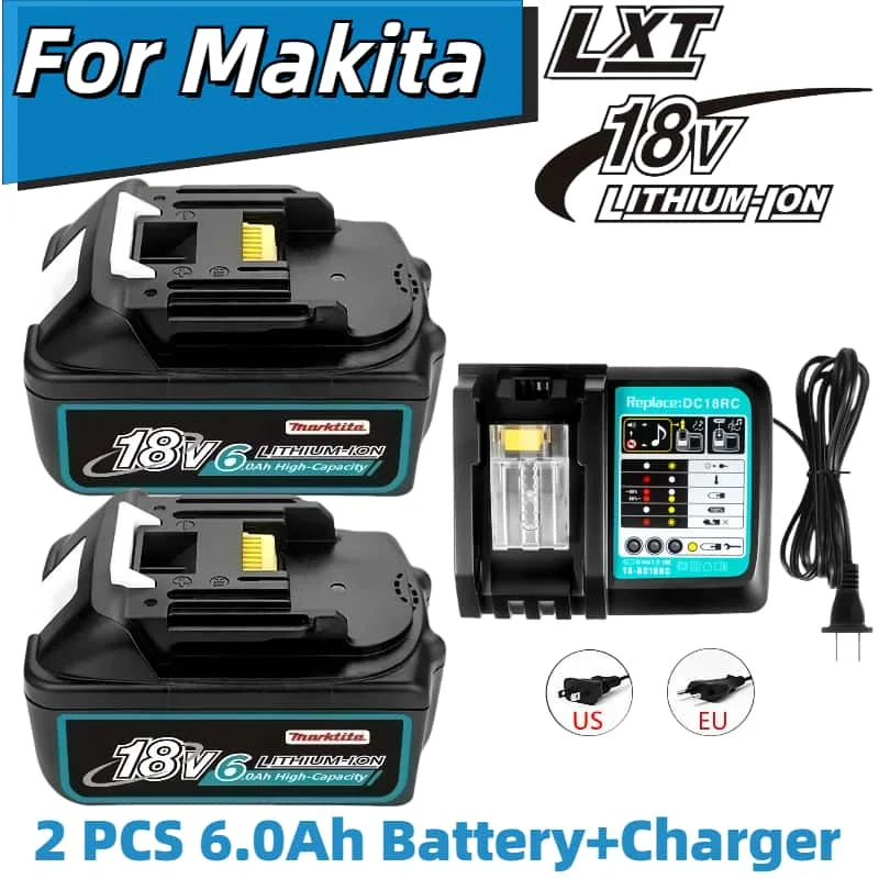 Для Makita 18 В аккумулятор 100% оригинал/оригинал Bl1850b BL1850 Bl1860 Bl1830 Bl1815 Bl1840 LXT400 12 0 Ач для