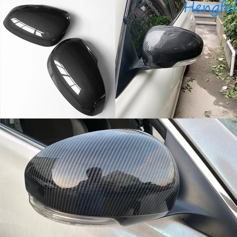 

Carbon Fiber Rearview Mirror Cover For Toyota IQ Camry WISH Prius Mark Reiz Rearview Mirror Housing With Turn Signal