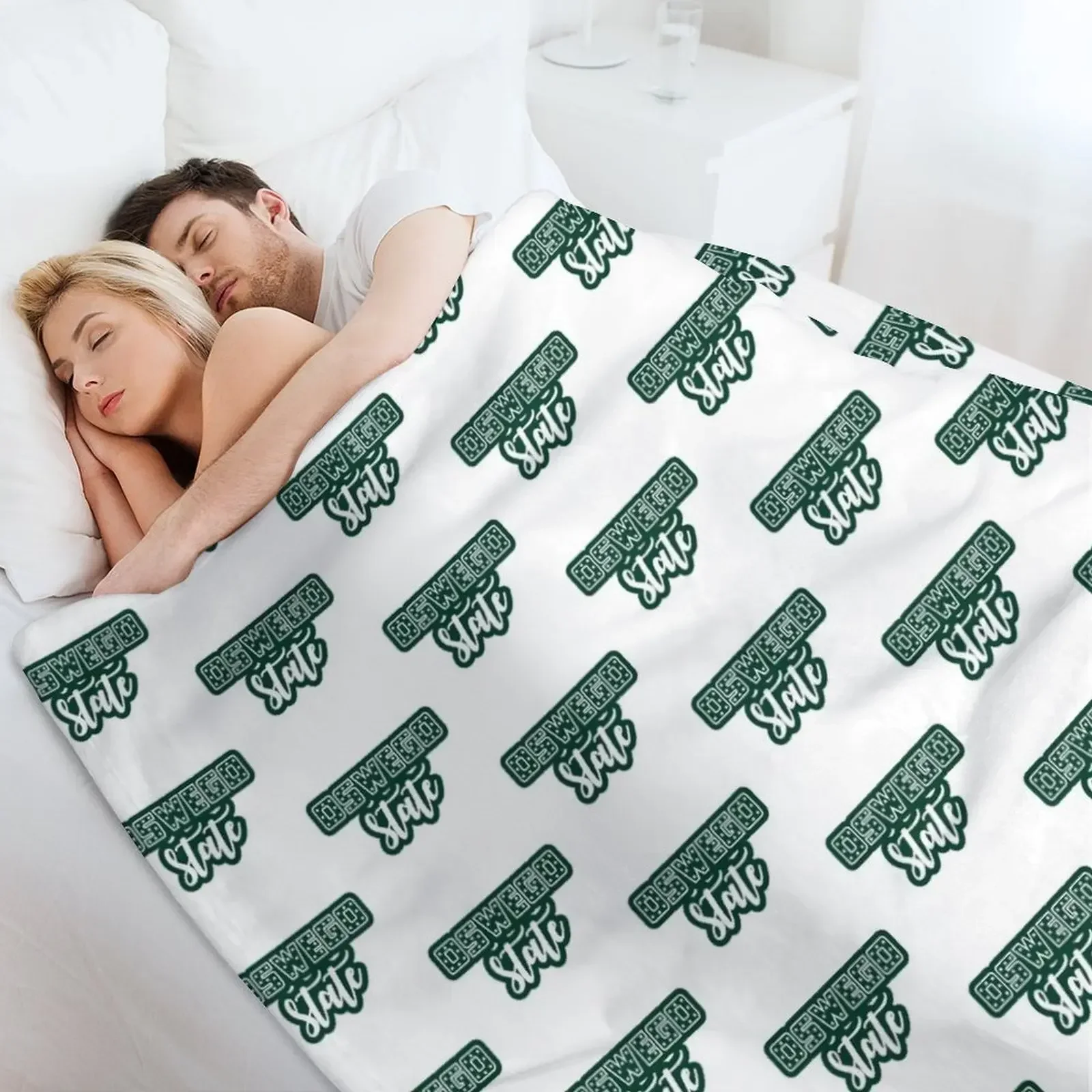 Oswego государственное одеяло туристическое ворсовое постельное белье одеяла