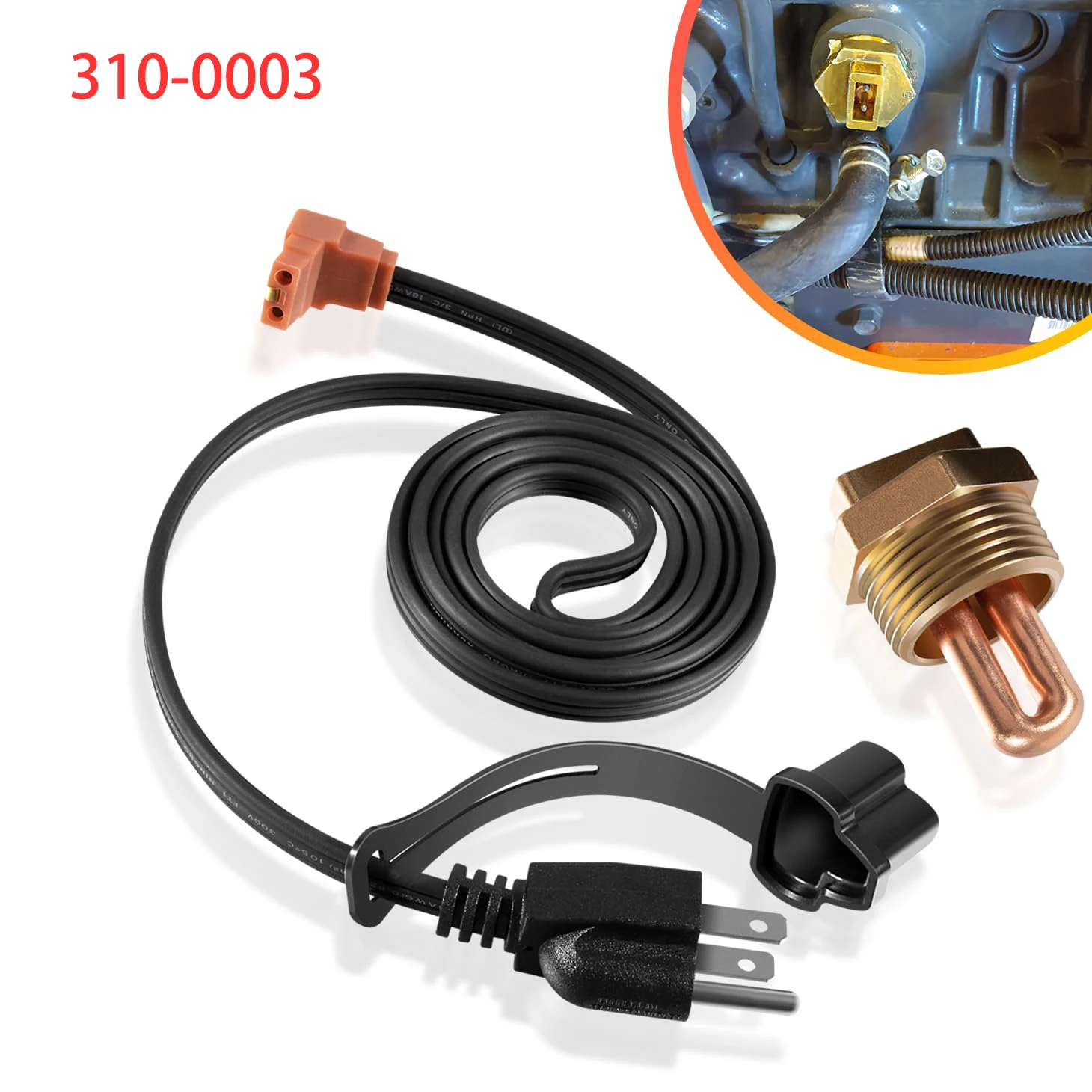 Погружной нагреватель блока двигателя 3100003 для Eagle Jaguar Jeep Renault Rover Kubota Massey Perkins