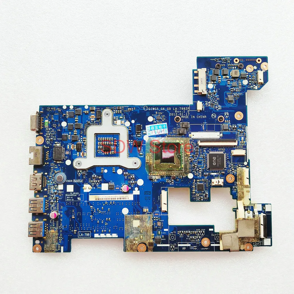 QIWG5_G6_G9 LA-7982P материнская плата для ноутбука Lenovo G580 P580 |