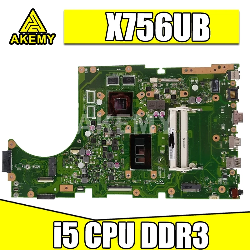 

Материнская плата для ASUS X756UB X756UJ i5 CPU 2GB GPU DDR3 90NB0A10-R00040