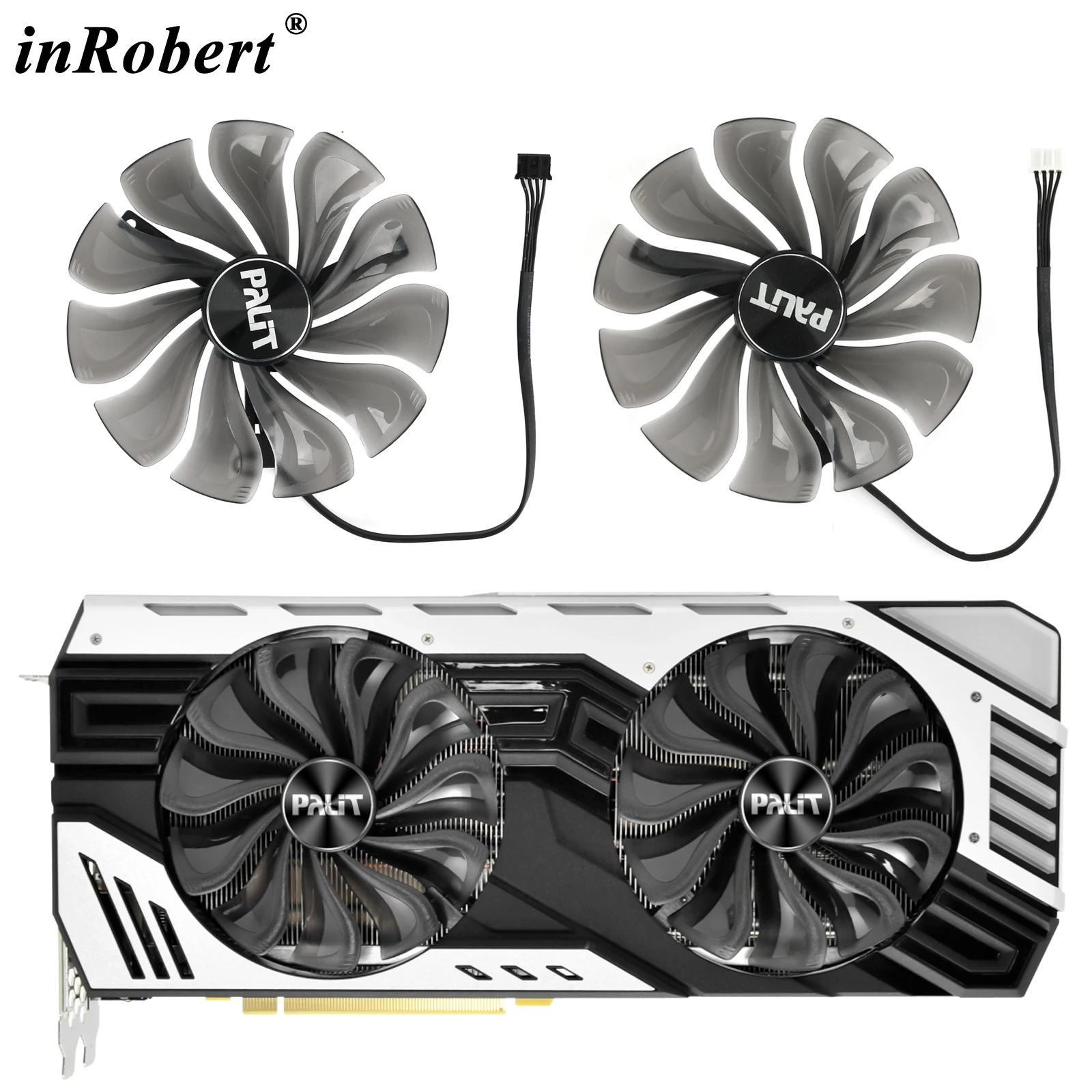 

For Palit RTX 2060 2070 2080 SUPER Fan Video Card 95mm FD10015H12S GAA8S2U 4Pin RTX2080 SUPER JetStream Cooling Graphics Fan