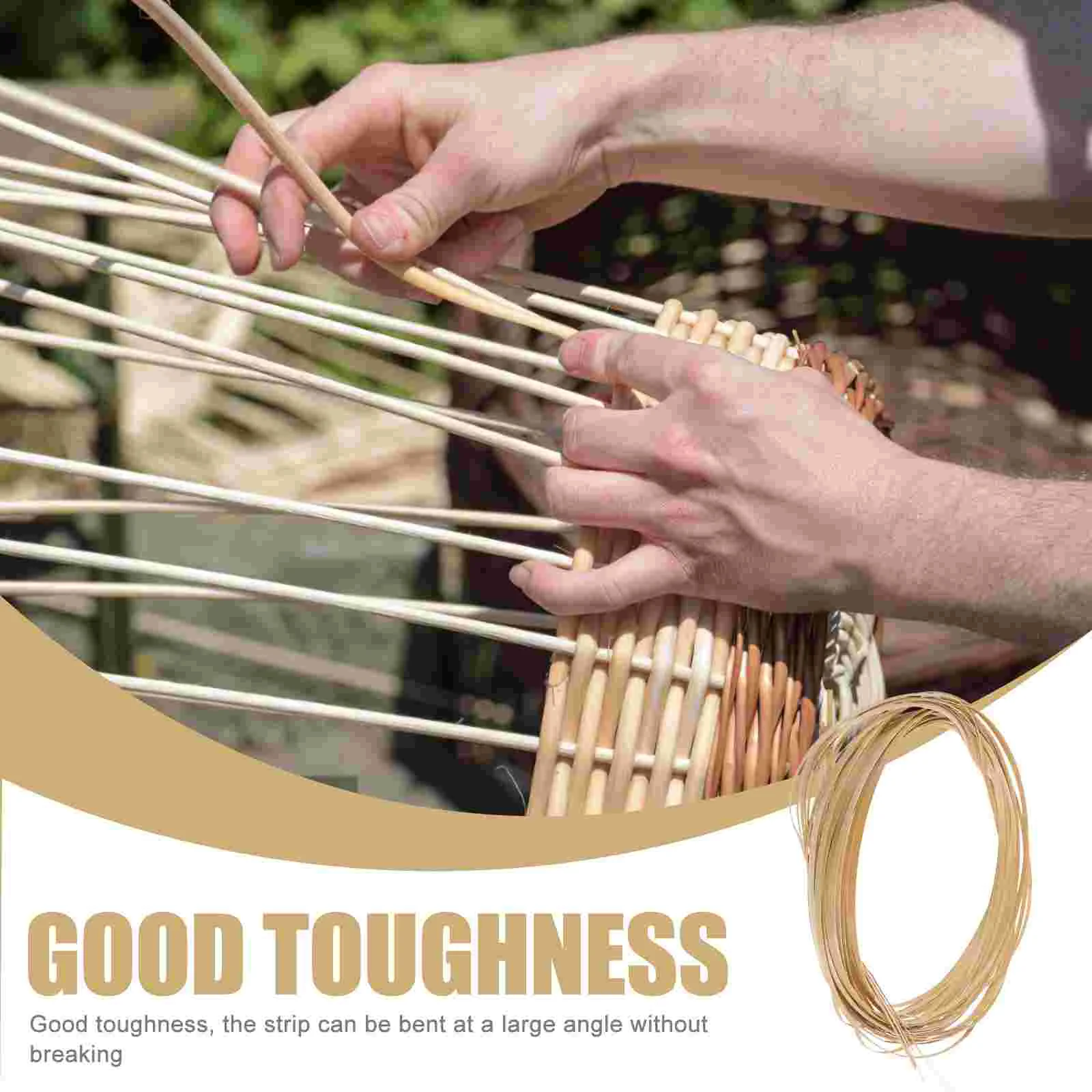 Многофункциональная декоративная лампа толщиной 04 мм тканая трость бамбуковая