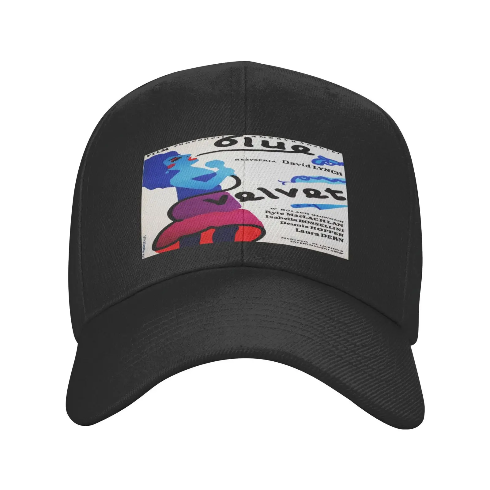 

Синий бархат 80-е культовый польский постер Мужская кепка головные уборы шляпа для девочек Летняя шляпа бейсболка женская летняя шляпа