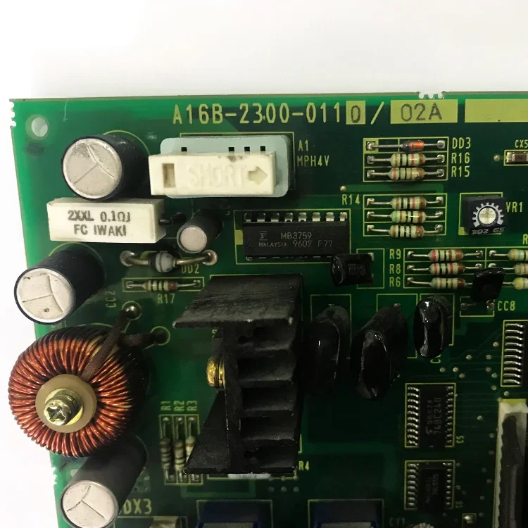 Карта Fanuc A16B-2300-0110 A16B-2300-0201 Стан печатной платы для системного контроллера с ЧПУ