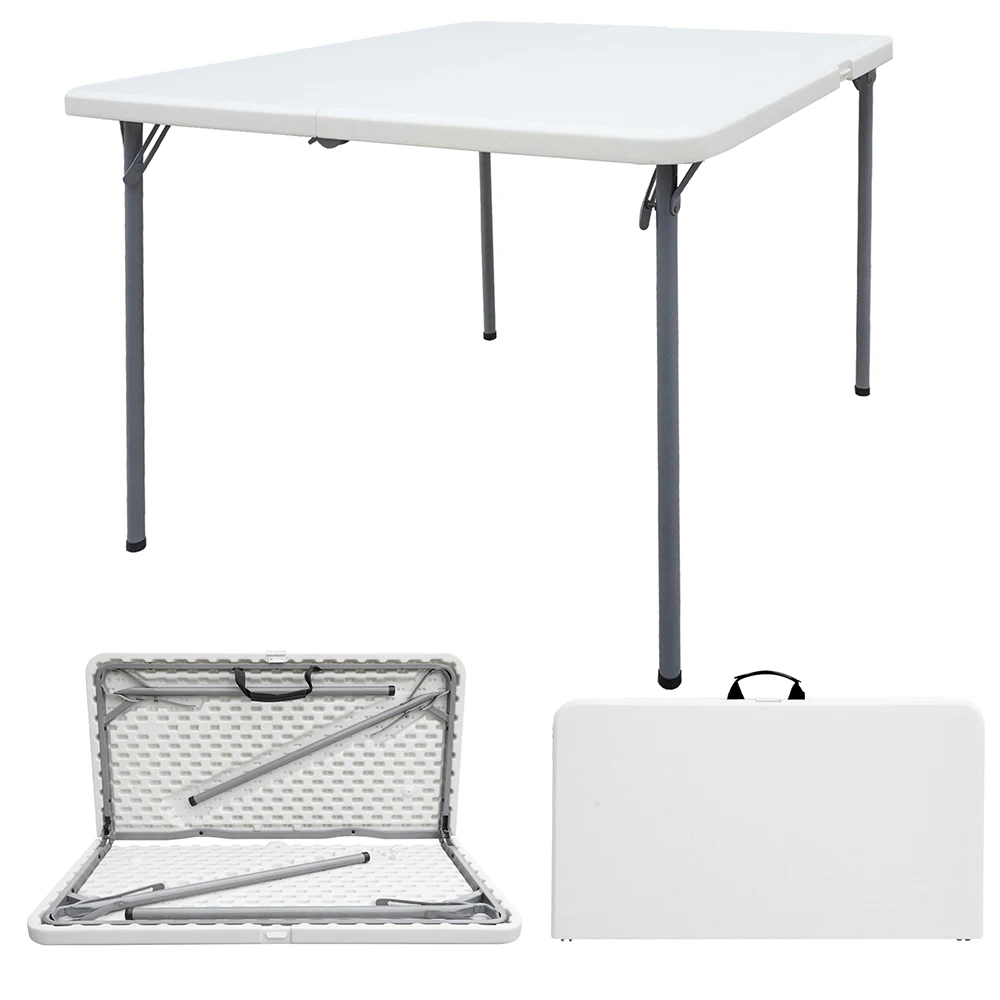 

36inch Heavy Duty Outdoor Garden Camping Picnic Table Portable Folding Table 300lbs Capacity Easy to Carry