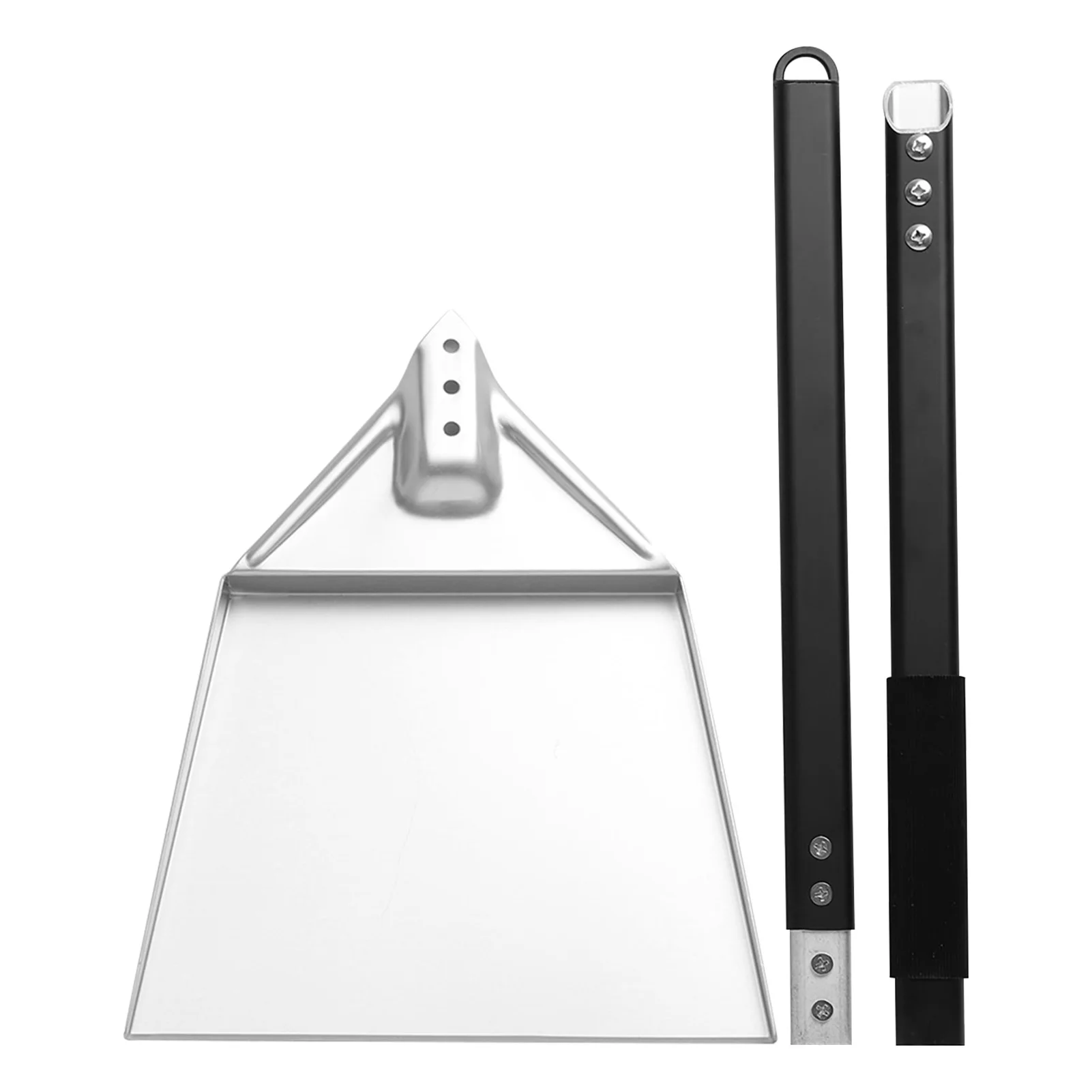 

Coal Shovel Stainless Steel Ash Shovel Heat Resistant Paint/Finish Coal Shovel With Detachable Handle For Stove Pizza Oven