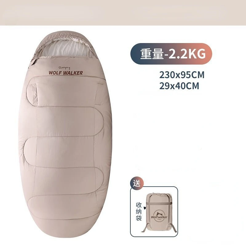 

Зимний сохраняющий тепло спальный мешок для блинов Моющийся Портативный ультралегкий хлопковый спальный мешок для взрослых носимый спальный мешок для кемпинга