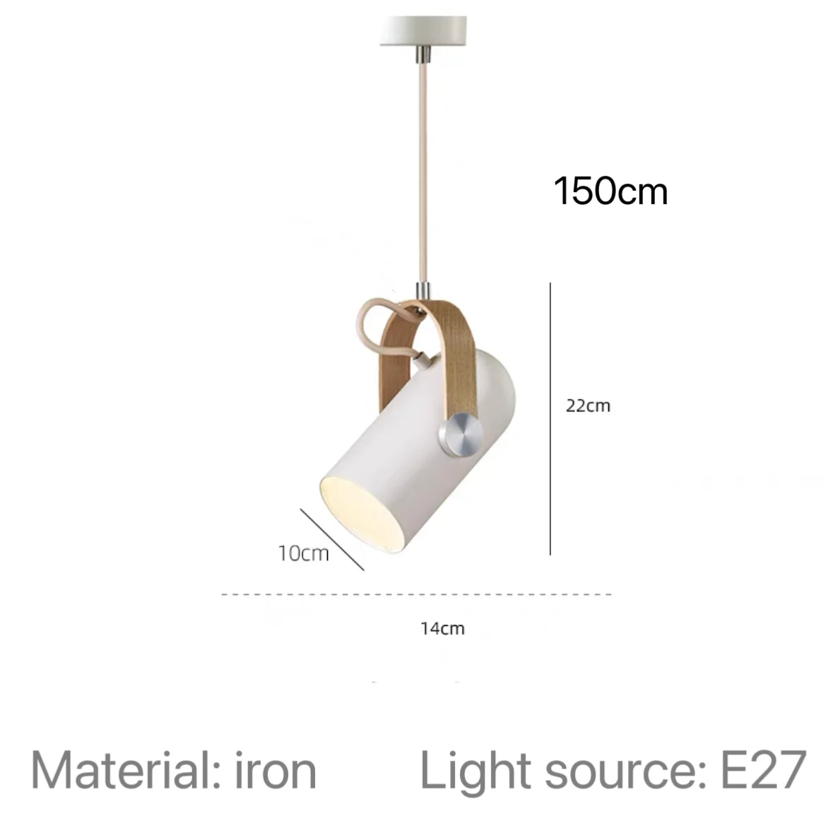 

Подвесной светильникRotate черный