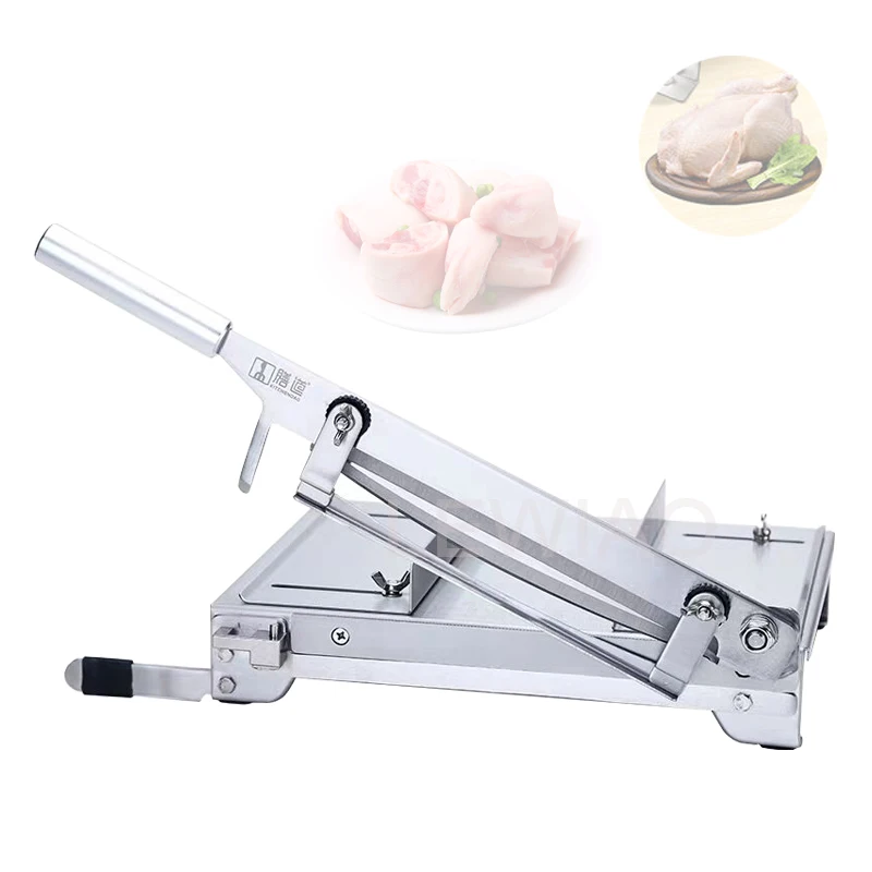 

Commercial Frozen Meat Slicer Bone Cutting Machine Minced Lamb Bone Meat Cutter Chicken Duck Fish Ribs Lamb Cutting Kitchen Tool