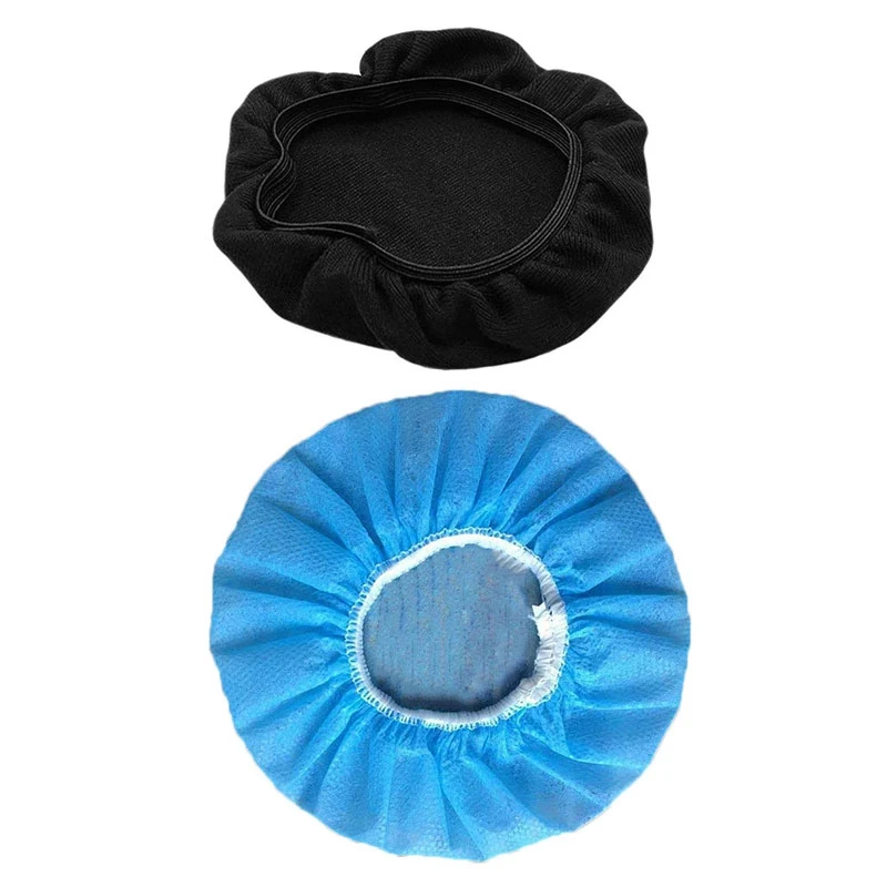 

Hot TTKK Flex Fabric Headphone Earpad Covers With 100 Pcs Disposable Hygienic Sanitary Earpads Ear Pads