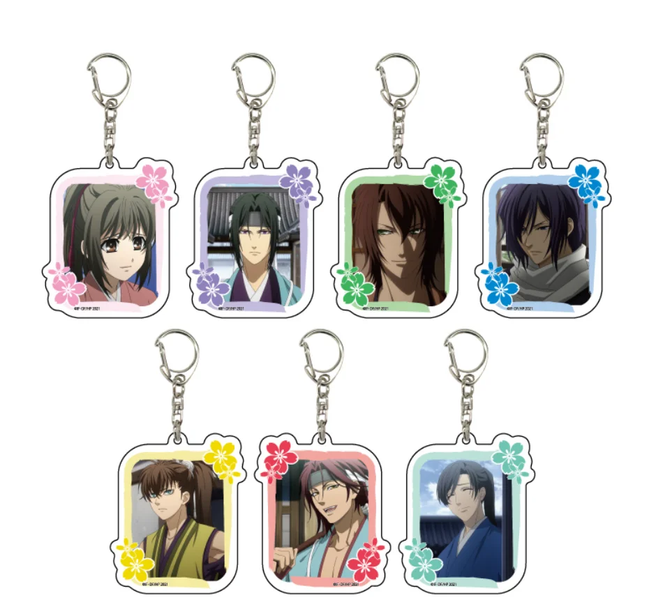 Аниме Hakuouki Yukimura Jiziru Hijikata Toshizo Okita Souji акриловый брелок подвеска школьная деталь