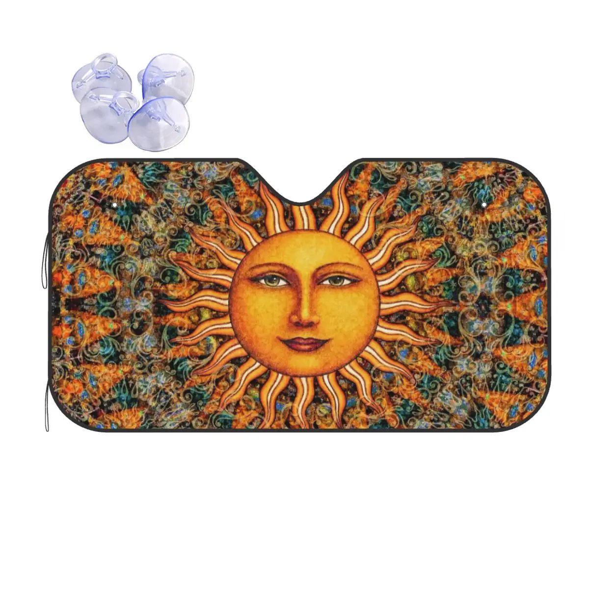 

Солнцезащитный Забавный козырек для лобового стекла в богемном стиле 70x130 см таинственный козырек от солнца в стиле бохо