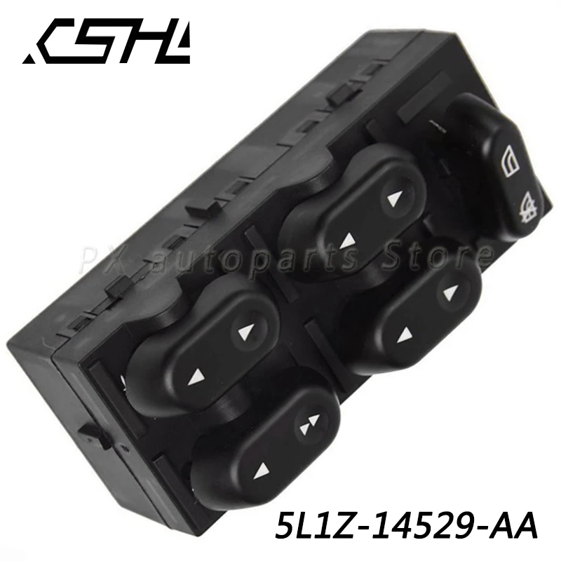 

2L11Z14529AAA кнопка управления стеклоподъемником для фототехники, Корона наследия, экспедиция Виктория, замена 4L1Z14529AAA