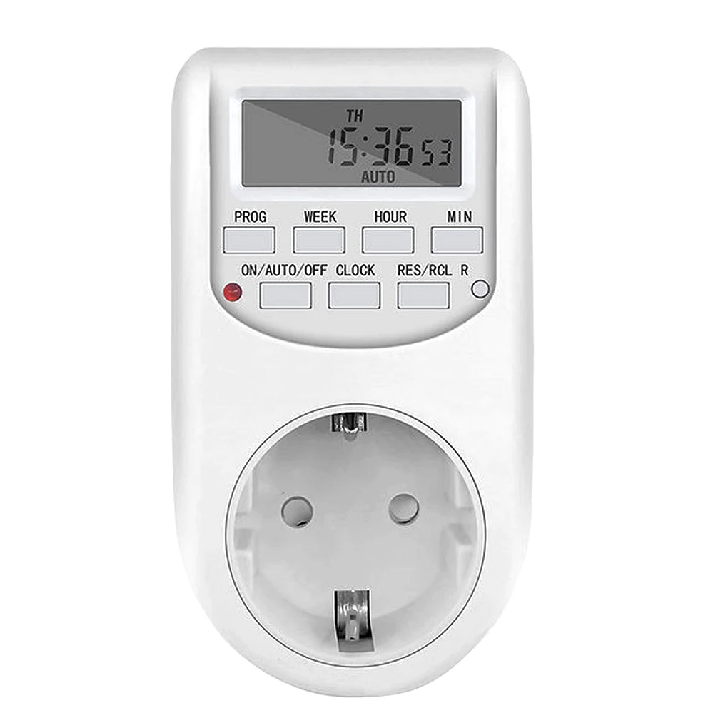 

Power Socket Drink Dispenser Digital Timer Outlet Kitchen Gadget EU Plug