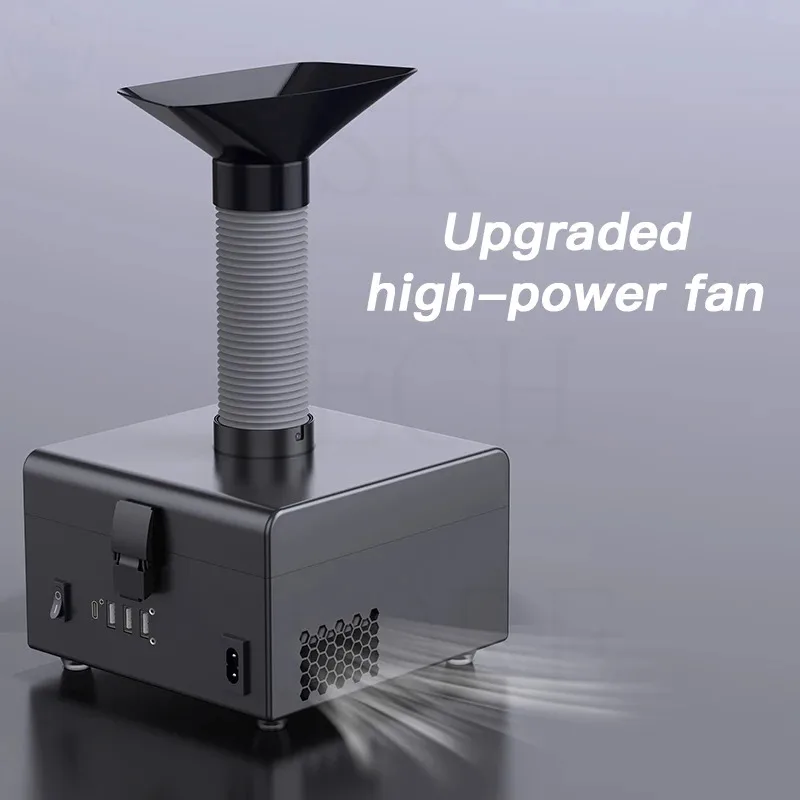 Профессиональный паяльник 110 В 220 ESD поглотитель дыма 4-слойный воздушный фильтр