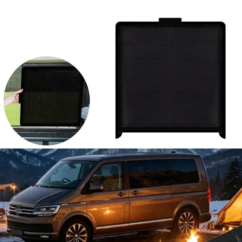 Фото Защитная решетка-сетка для окон автодомов VW T5, T5.1, T6, T6.1, с функцией вентиляции и защитой от воровства, аксессуары для автодомов №4