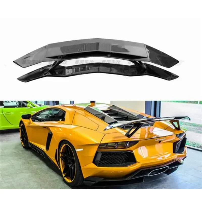 Настоящее углеродное волокно задний спойлер для багажника Lamborghini Aventador LP700 LP720 LP750