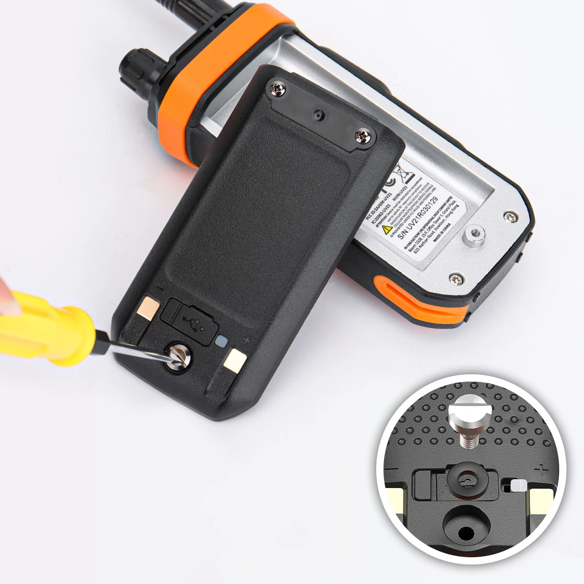 Портативная беспроводная рация дальнего действия BAOFENG UV-21 Pro Walkie Talkie двусторонняя