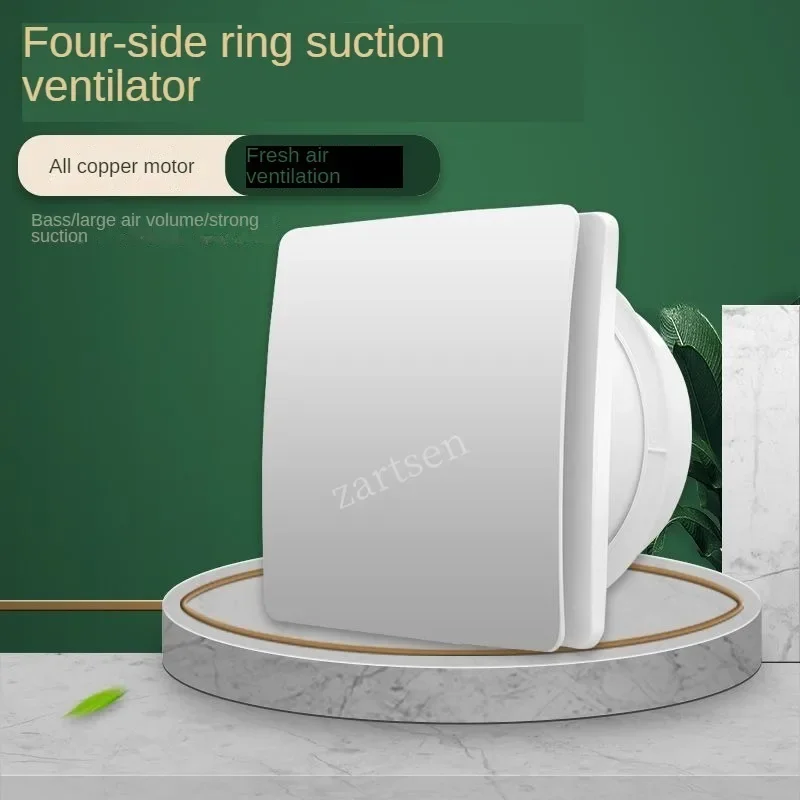Высокоскоростной вытяжной вентилятор, 4 дюйма, экстрактор для туалета ...